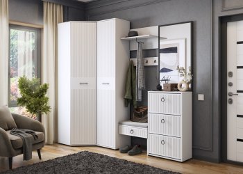 Шкаф угловой Шарлиз-прихожая (МЛК) в Сысерти - sysert.mebel-e96.ru