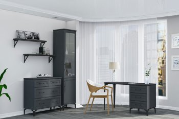 Шкаф Шарм Шк-1 антрацит (Диал) в Сысерти - sysert.mebel-e96.ru
