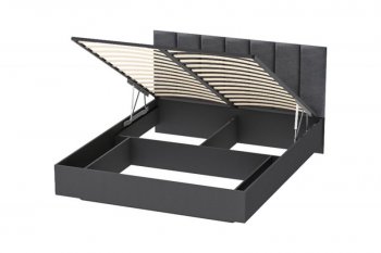 Кровать с подъемным механизмом Шарм (арт.031М1) Антрацит (Диал) в Сысерти - sysert.mebel-e96.ru