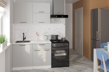 Кухонный гарнитур Шелли лайт 1200 мм (Герда) в Сысерти - sysert.mebel-e96.ru