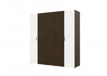 Шкаф распашной 5ств 2500 мм с зеркалом (Гор) в Сысерти - sysert.mebel-e96.ru