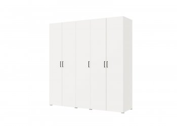 Шкаф распашной 5ств 2500 мм с зеркалом (Гор) в Сысерти - sysert.mebel-e96.ru