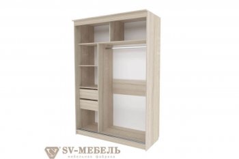 Шкаф-купе №25 1500 мм (СВ) в Сысерти - sysert.mebel-e96.ru