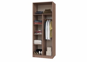 Шкаф 2-створчатый с перегородкой 800 мм (БТС) в Сысерти - sysert.mebel-e96.ru