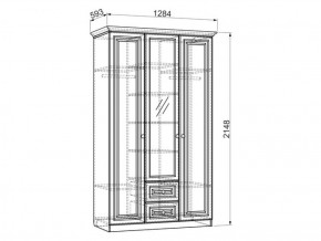 Шкаф 1300 мм 3-х створчатый Белла (Мебельсон) в Сысерти - sysert.mebel-e96.ru