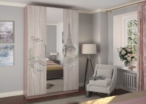 Шкаф 3-х створчатый Лео-Люкс с фотопечатью в Сысерти - sysert.mebel-e96.ru