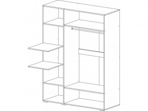 Шкаф 3-х створчатый Ненси 1500 мм (Гор) в Сысерти - sysert.mebel-e96.ru