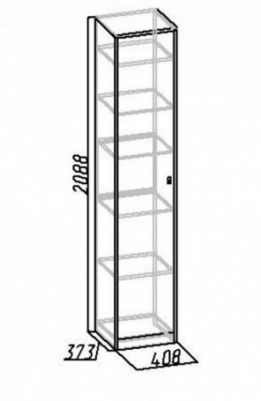 Шкаф для белья Комфорт 7 в Сысерти - sysert.mebel-e96.ru