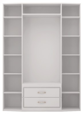 Шкаф для одежды 4-х дв.с ящиками Виктория 2  с зеркалами в Сысерти - sysert.mebel-e96.ru