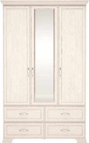 Шкаф для одежды с зеркалом 3-х дв Венеция 1 бодега в Сысерти - sysert.mebel-e96.ru
