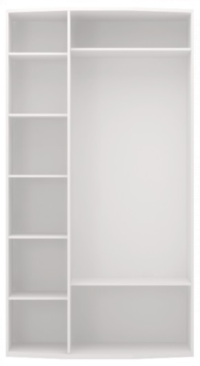 Шкаф для одежды Виктория 9  с зеркалами в Сысерти - sysert.mebel-e96.ru
