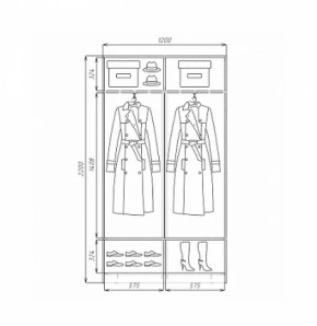 Шкаф-купе ХИТ 22-4-12/2-11 (420) в Сысерти - sysert.mebel-e96.ru