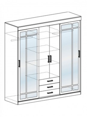 Шкаф-купе Лидер 2К 1700 мм (СтендМ) в Сысерти - sysert.mebel-e96.ru