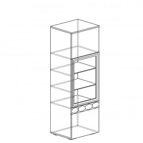 Шкаф многоцелевой Дели 63 (Яна) в Сысерти - sysert.mebel-e96.ru