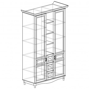 Шкаф многоцелевой Прованс 400 (Яна) в Сысерти - sysert.mebel-e96.ru