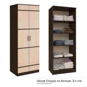 Шкаф пл.бельев.2-х ств.Сакура 800 мм (БТС) в Сысерти - sysert.mebel-e96.ru