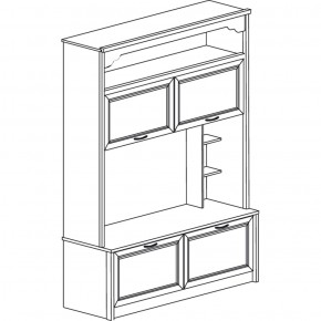 Шкаф под ТВ Флоренция 664 (Яна) в Сысерти - sysert.mebel-e96.ru