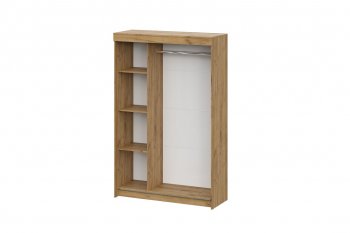 Шкаф-купе ШКП-7 1300 мм ясень анкор (СВ) в Сысерти - sysert.mebel-e96.ru