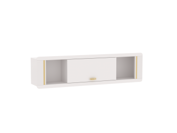 Шкаф навесной Сиде Белый (СБК) в Сысерти - sysert.mebel-e96.ru