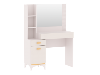 Стол туалетный Сиде Белый (СБК) в Сысерти - sysert.mebel-e96.ru