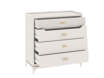 Комод малый Сиде Белый (СБК) в Сысерти - sysert.mebel-e96.ru