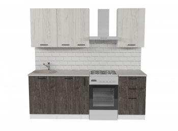 Кухонный гарнитур Сиена стандарт 1600 мм (Герда) в Сысерти - sysert.mebel-e96.ru