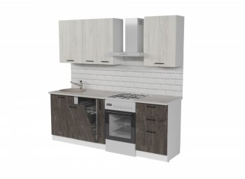 Кухонный гарнитур Сиена стандарт 1600 мм (Герда) в Сысерти - sysert.mebel-e96.ru