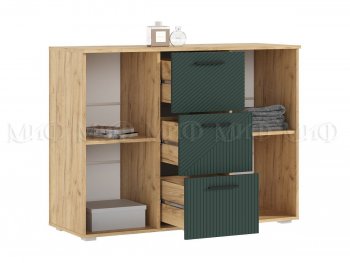 Комод Сильвия, крафт/грин (Миф) в Сысерти - sysert.mebel-e96.ru