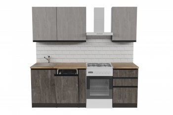 Кухонный гарнитур Симфония стандарт 1600 мм (Герда) в Сысерти - sysert.mebel-e96.ru