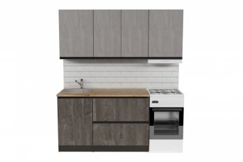 Кухонный гарнитур Симфония макси 1800 мм (Герда) в Сысерти - sysert.mebel-e96.ru