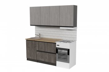 Кухонный гарнитур Симфония макси 1800 мм (Герда) в Сысерти - sysert.mebel-e96.ru
