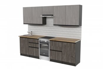 Кухонный гарнитур Симфония мега 2500 мм (Герда) в Сысерти - sysert.mebel-e96.ru
