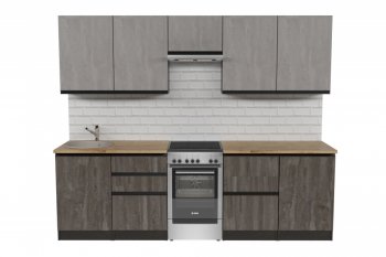 Кухонный гарнитур Симфония мега 2500 мм (Герда) в Сысерти - sysert.mebel-e96.ru