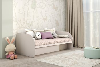 Кровать с подъемным механизмом Сказка, кашемир (Зарон) в Сысерти - sysert.mebel-e96.ru