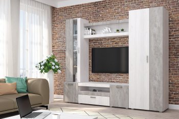 Стенка Соло (Зарон) в Сысерти - sysert.mebel-e96.ru