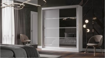 Шкаф-купе 2000 мм Соната Анкор светлый (Лин) в Сысерти - sysert.mebel-e96.ru