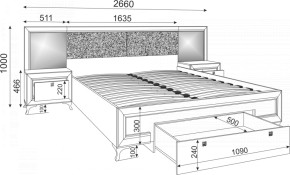 Спальный гарнитур Саванна модульный (Риннер) в Сысерти - sysert.mebel-e96.ru