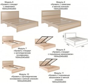 Спальный гарнитур Беатрис модульный (Риннер) в Сысерти - sysert.mebel-e96.ru