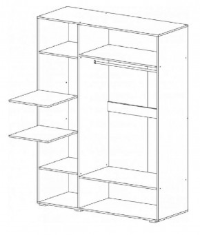 Спальный гарнитур Ненси модульный (Гор) в Сысерти - sysert.mebel-e96.ru