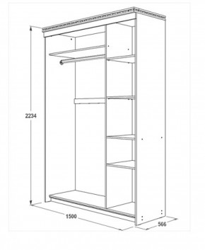 Спальный гарнитур Ольга-13 модульный в Сысерти - sysert.mebel-e96.ru