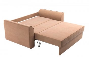 Диван-кровать 1800 мм Спейс 1.4 (велюр Вивальди 22 (св. коричневый) (Софт) в Сысерти - sysert.mebel-e96.ru