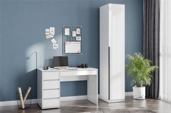 Стол компьютерный №13+пенал ШК-5 (СВ) в Сысерти - sysert.mebel-e96.ru