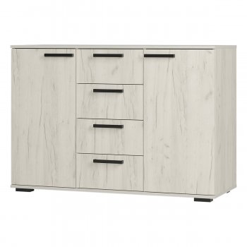 Комод Стандарт №2 NEW крафт белый  (БТС) в Сысерти - sysert.mebel-e96.ru