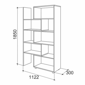 Стеллаж 1 (Мебельсон) в Сысерти - sysert.mebel-e96.ru