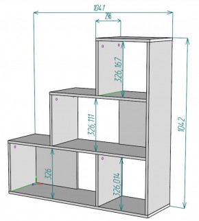 Стеллаж S64 (ДМ) в Сысерти - sysert.mebel-e96.ru