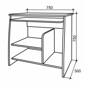 Стол компьютерный Кроха в Сысерти - sysert.mebel-e96.ru