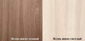 Стол компьютерный ПКС-6 (Ясень шимо темный/светлый) в Сысерти - sysert.mebel-e96.ru