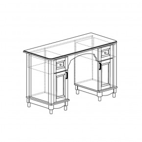 Стол письменный Прованс 410 (Яна) в Сысерти - sysert.mebel-e96.ru