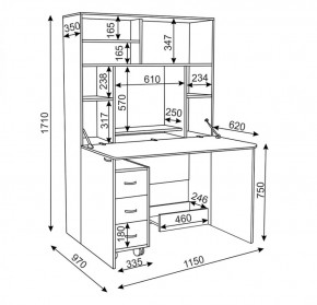 Стол-трансформер Для отличника (Риннер) в Сысерти - sysert.mebel-e96.ru