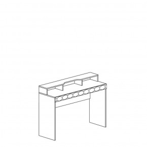 Стол туалетный Дели 74 (Яна) в Сысерти - sysert.mebel-e96.ru